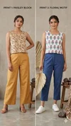 K 812 Vol 2 By Naisha Cotton Printed Reversible Ladies Crop Tops